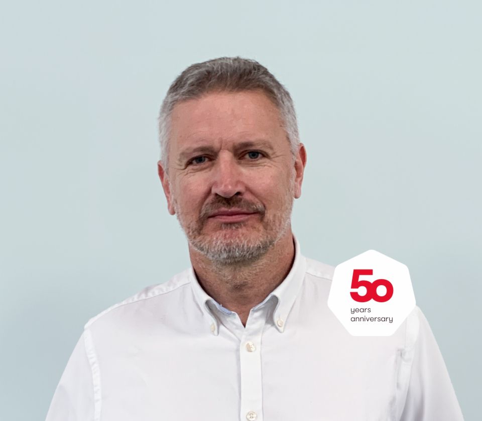 Πορτρέτο του Anthony Jenks, Διευθύνοντος Συμβούλου της EOS Solutions, Ηνωμένο Βασίλειο